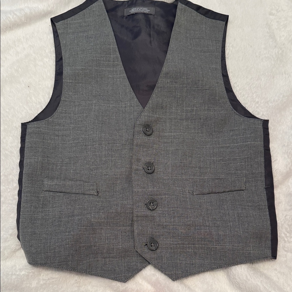 Van Heusen Charcoal Vest